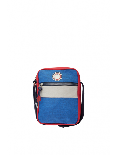 Serge Blanco BLS13009 - POLYESTER - BLANC/BLE mmini baggy sacoche-homme