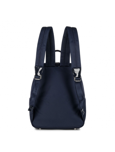 Lancaster 514-86 - NYLON - BLEU FONCÉ Basic Verni - Sac à dos sacs-a-mains