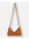 Les Ateliers Foures I326 - CUIR DE VACHETTE - LION sac bandoulière besace évasé iliade sacs-a-mains