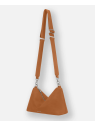 Les Ateliers Foures I326 - CUIR DE VACHETTE - LION sac bandoulière besace évasé iliade sacs-a-mains