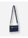 Les Ateliers Foures B109 - CUIR DE VACHETTE - NUIT sac trotteur plat bandoulière phèdre sacs-a-mains