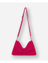 Les Ateliers Foures I526 - CUIR DE VACHETTE - HIBISC sac porté croisé grand modéle sacs-a-mains