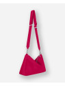 Les Ateliers Foures I526 - CUIR DE VACHETTE - HIBISC sac porté croisé grand modéle sacs-a-mains
