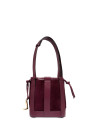 Lancel A13359 - CUIR DE VACHETTE - CASS sac seau s elles de lancel velours sacs-a-mains