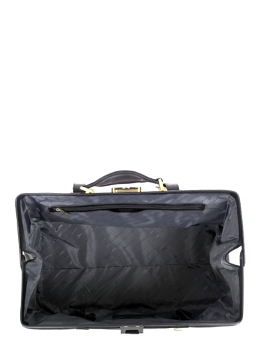 Gerard Henon 5189 - CUIR DE VACHETTE - NOIR sac de voyage squarmouth rennaissance sacs-de-voyage
