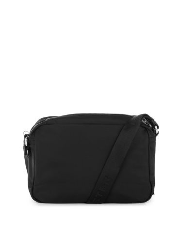 Lancaster 514-43 - NYLON/CUIR - NOIR Basic Pompon - Sac Trotteur sacoche-mixte