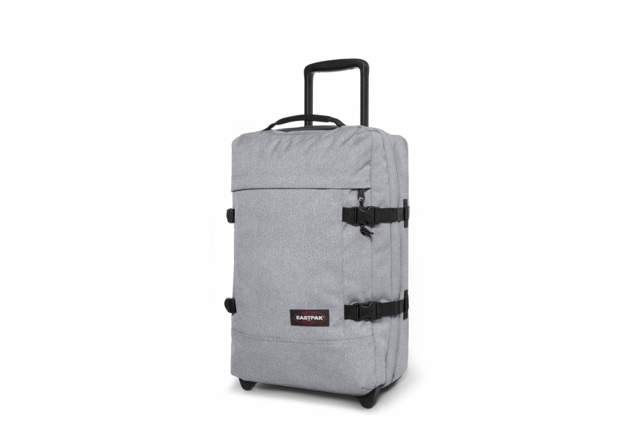 Eastpak K96L - POLYESTER - SUNDAY GREY sac de voyage roulettes strapverz s