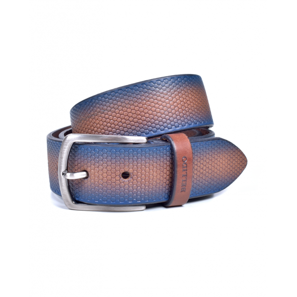 Miguel Bellido 00605 - CUIR DE VACHETTE - COGNA miguel bellido sport bicolore