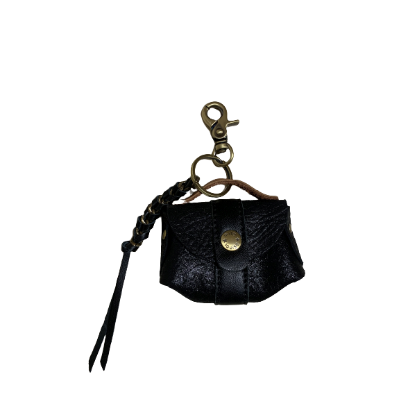 Mila Louise RIO NG - CUIR DE VACHETTE - NOIR mila louise rio ng porte clefs sac
