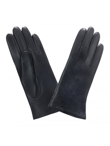 Glove Story 21283CA - CUIR D'AGNEAU - NOIR glove story-doublé cachemire-gants femme gants-femme