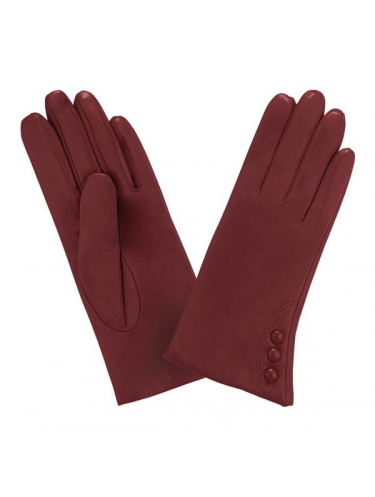 Glove Story 20856MI - CUIR D'AGNEAU - ROUGE 20856mi gants-femme