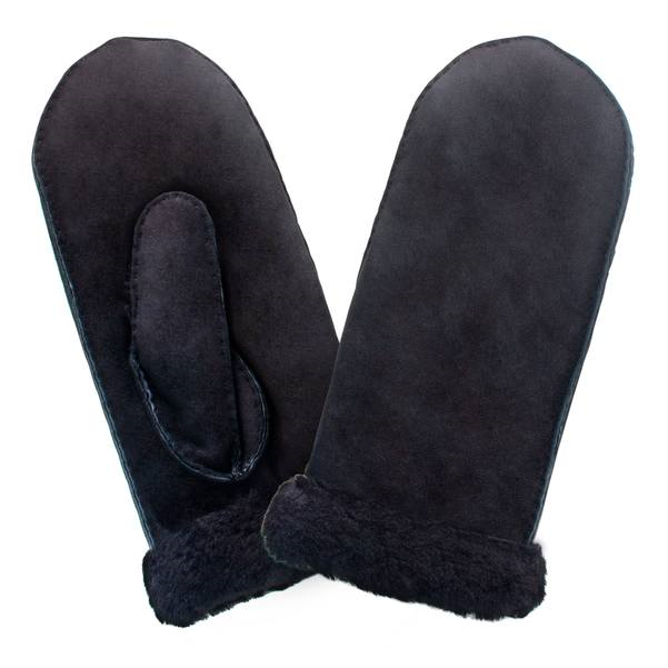 Glove Story 21469SH - AGNEAU - NOIR glove story-mouffle shearling-femme