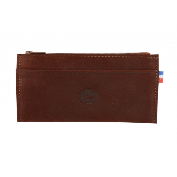 Frandi 256/5 - CUIR DE VACHETTE - COGNA frandi authentic etui clefs long etui-cles