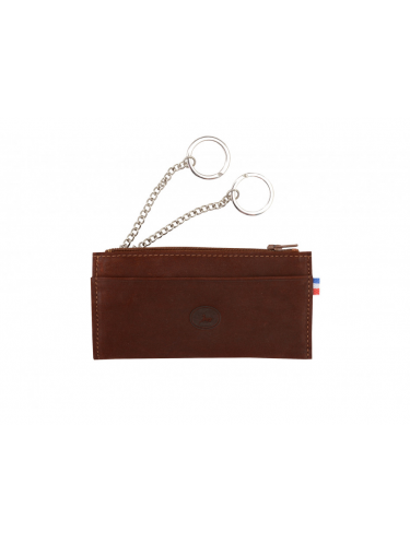 Frandi 256/5 - CUIR DE VACHETTE - COGNA frandi authentic etui clefs long etui-cles