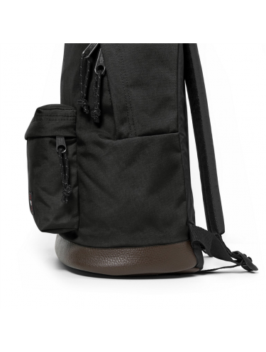 Eastpak K811 - POLYESTER/CUIR - NOIR sac à dos wyoming eastpak loisirs