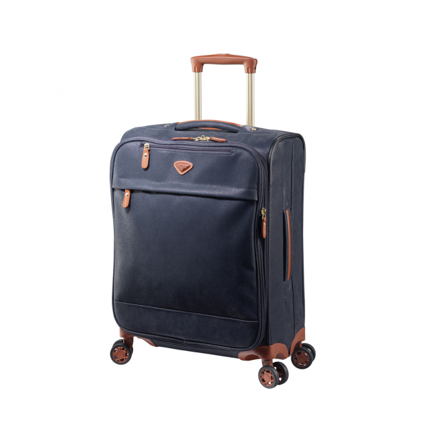 JUMP 4450NU - TEP ET CUIR - MARINE valise cabine 4 roues uppsala valise-cabine