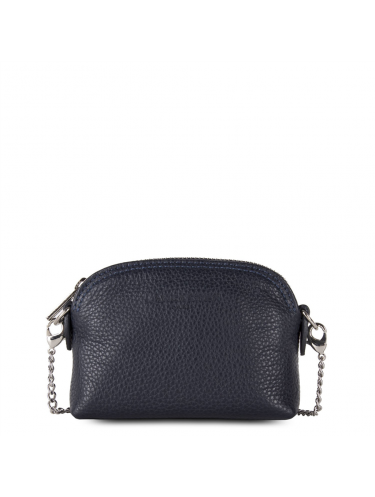 Lancaster 170-28 - CUIR DE VACHETTE - BLEU Foulonné - Porte-monnaie porte-monnaie-femme