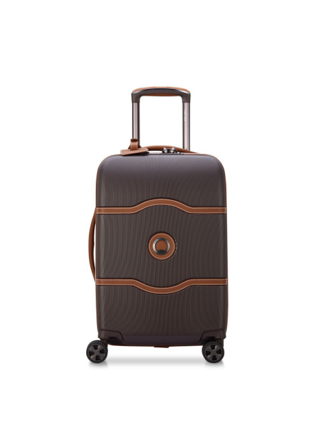 Delsey 1676801 - POLYCARBONATE - MARRON valise cabine chaletet air 55x35x20 valise-cabine