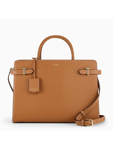 Le Tanneur TEMI1643 - CUIR DE VACHETTE - TA sac cabas grand modèle emilie sac-a-main-shopping-toile-ou-cuir