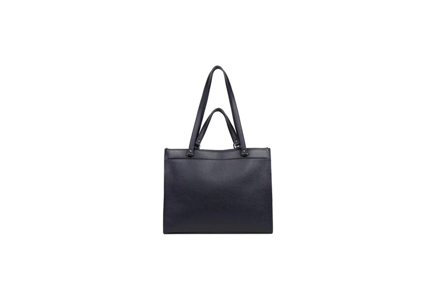Lancaster 470-59 - CUIR DE VACHETTE - NOIR lancaster-foulonné double-sac cabas épaule Loisirs