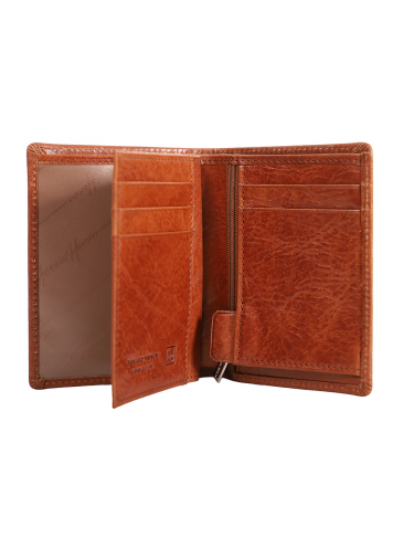 Gerard Henon 3261 - CUIR DE VACH.COLLET - MAR Porte-monnaie rectangulaire portefeuille-homme