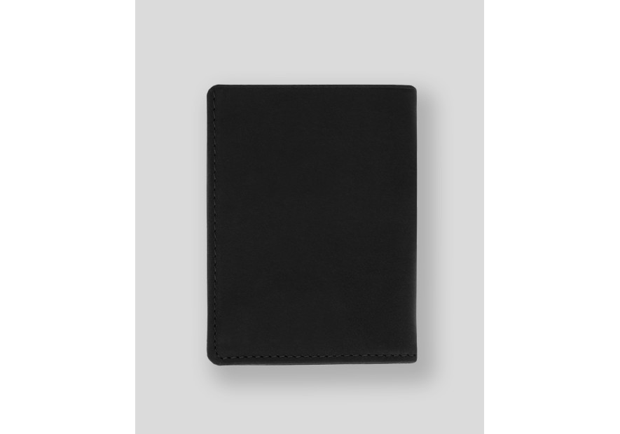 Les Ateliers Foures 922 - CUIR DE VACHETTE - NOIR Portefeuille/Porte-cartes Portefeuilles