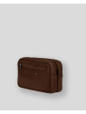 Les Ateliers Foures 9400 - CUIR DE VACHETTE - COGNAC fourès-baroudeur-pochette double zip pochette