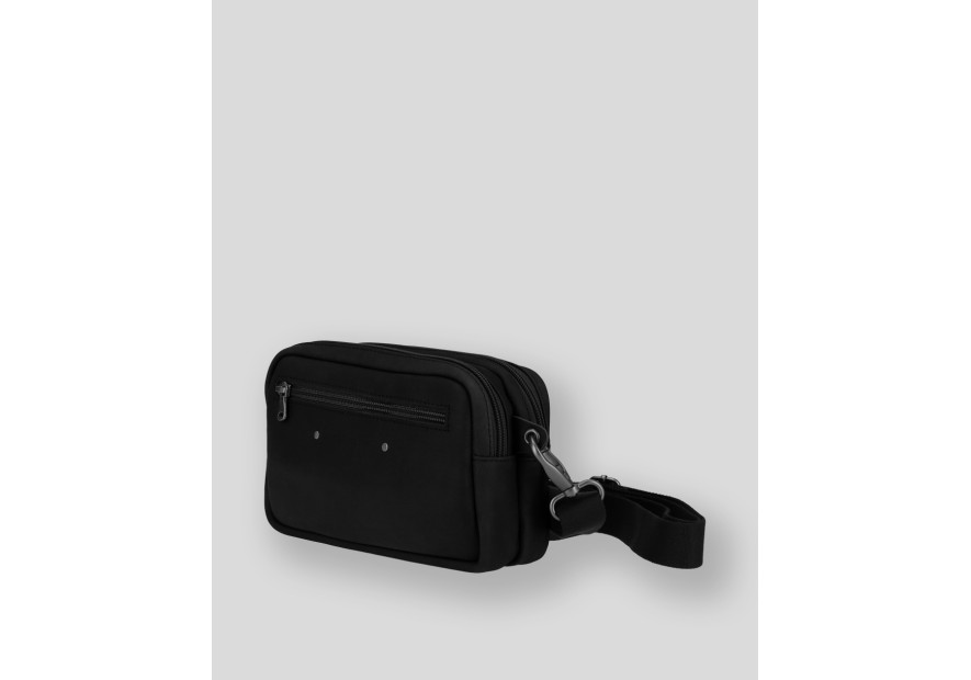 Les Ateliers Foures 9400 - CUIR DE VACHETTE - NOIR fourès-baroudeur-pochette double zip Pochettes