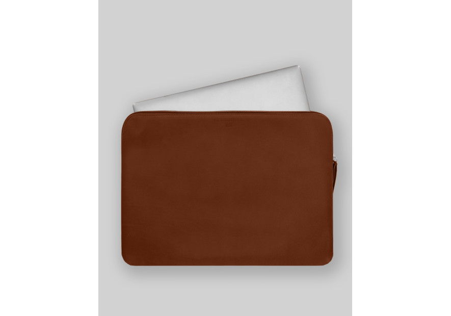 Les Ateliers Foures B877 - CUIR DE VACHETTE - FAUVE les ateliers foures-baroudeuse-etui ordinateur Sac business