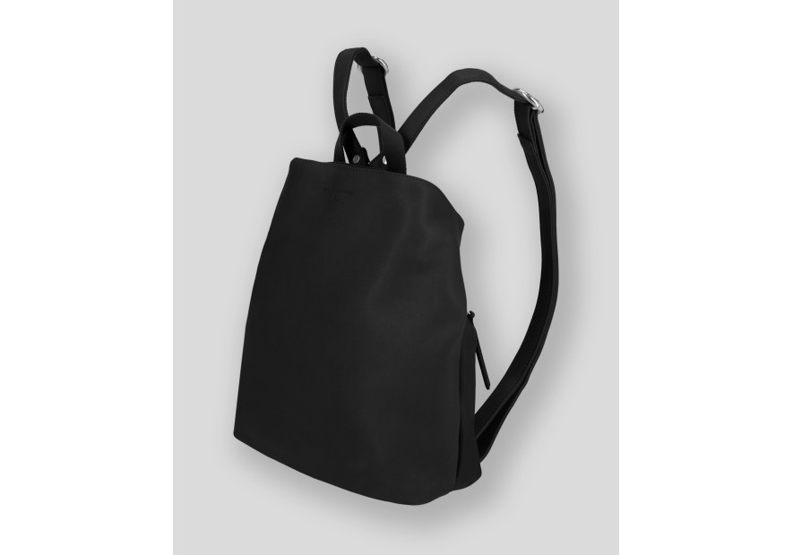 Les Ateliers Foures B417 - CUIR DE VACHETTE - NOIR sac à dos sécurisé s avec attache fixation Sac business
