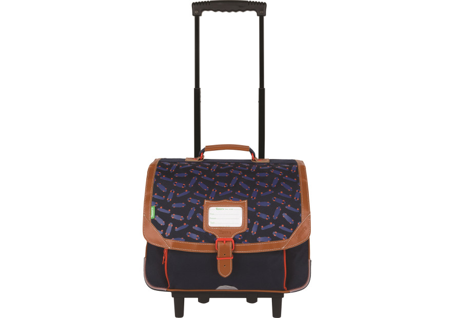 Tann's 422 - POLYESTER - PABLO BLEU Cartable Trolley 38 cm cartable Scolaire