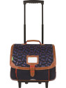 Tann's 422 - POLYESTER - PABLO BLEU Cartable Trolley 38 cm cartables-enfant