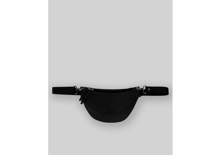 Les Ateliers Foures B123 - CUIR DE VACHETTE - NOIR les ateliers foures-baroudeuse-banane m Sac business