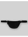 Les Ateliers Foures B123 - CUIR DE VACHETTE - NOIR les ateliers foures-baroudeuse-banane m sacs-a-mains