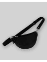 Les Ateliers Foures B123 - CUIR DE VACHETTE - NOIR les ateliers foures-baroudeuse-banane m sacs-a-mains