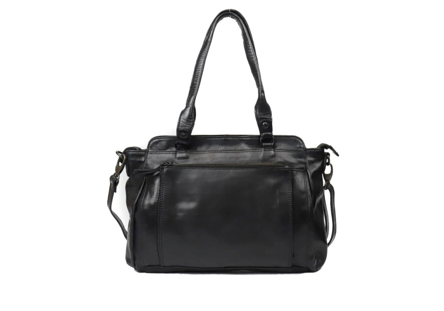 Bear Design CL41573 - CUIR DE VACHETTE - NOI bear-donna-shopping Sac business