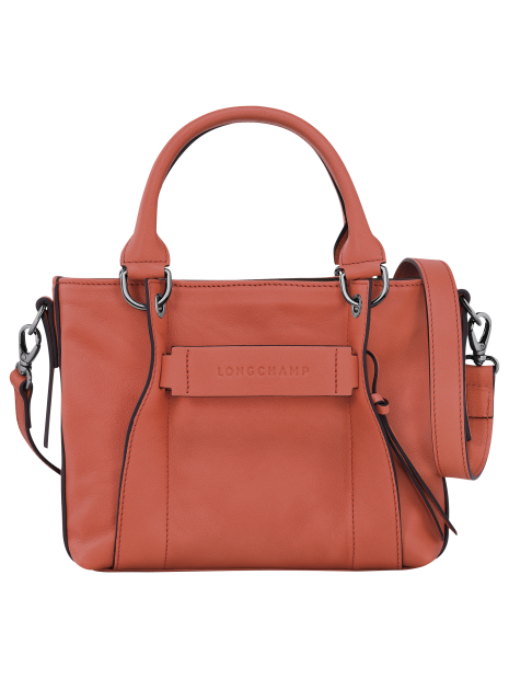 Longchamp 10197HCV - CUIR DE VEAU - SIENNE sac porté main s 3d sacs-a-mains