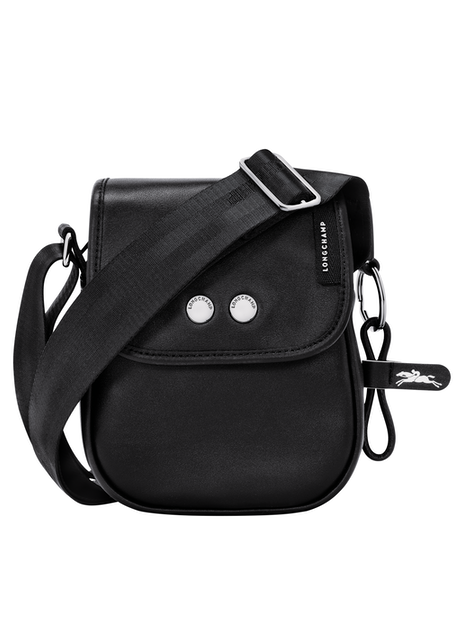 Longchamp 10246/HEK - CUIR DE VEAU - NOIR pochette xs très paris sacs-a-mains