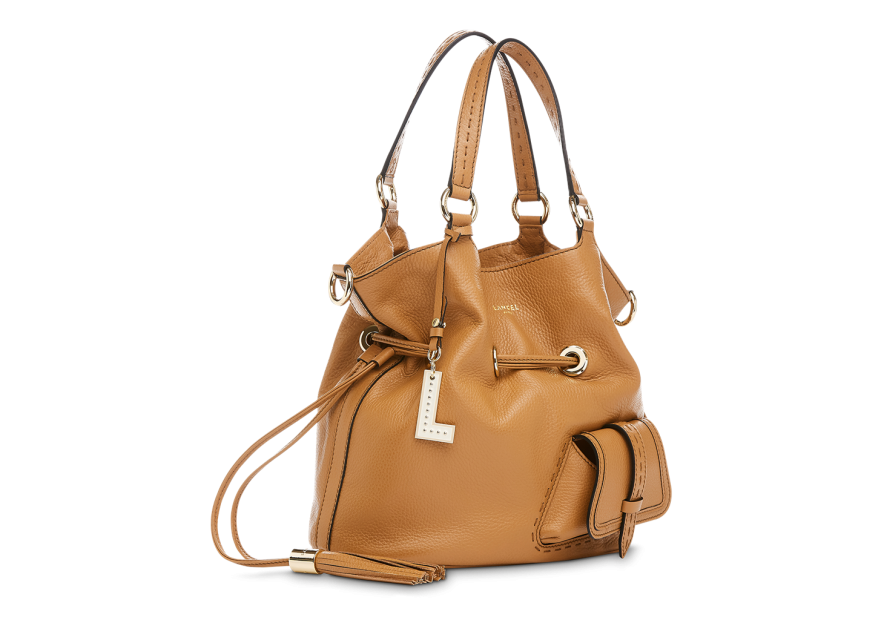 Lancel A10110 - CUIR DE VACHETTE - CAME Premier flirt M de Lancel - Sac seau