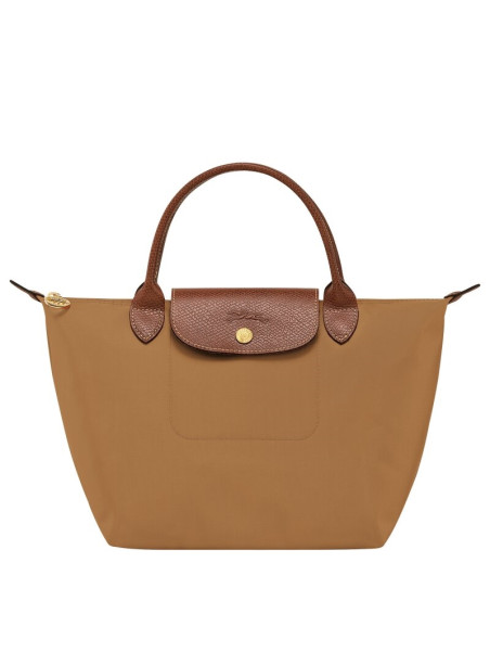 Longchamp 1623089 - NYLON ET CUIR - CHAMOI sac à main m le pliage original Sac business