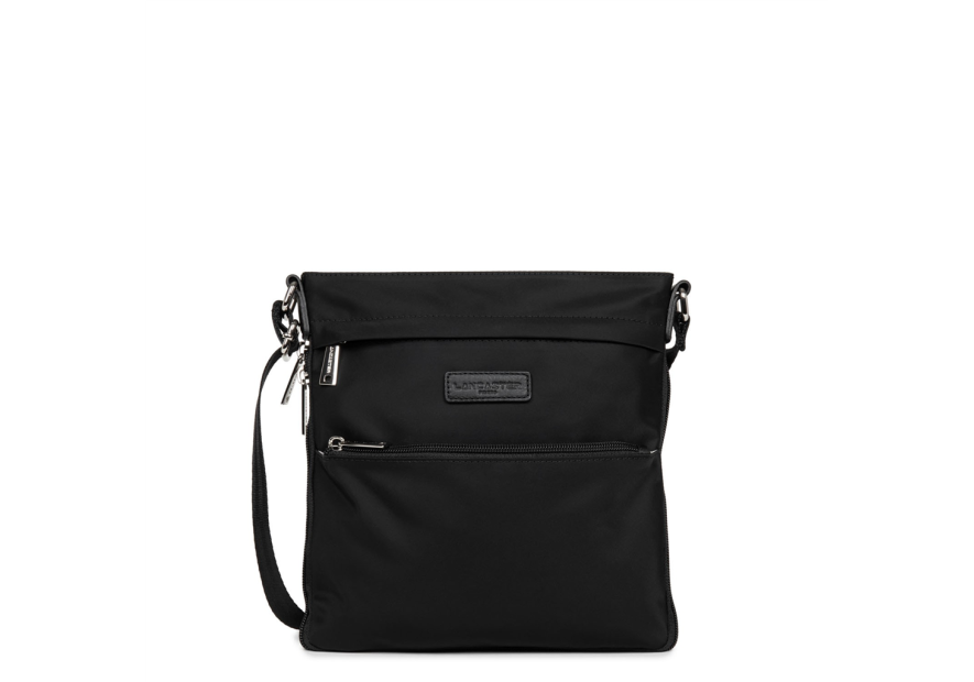 Lancaster 500220 - NYLON ET CUIR - NOIR lancaster-basic sport-trotteur plat extensible