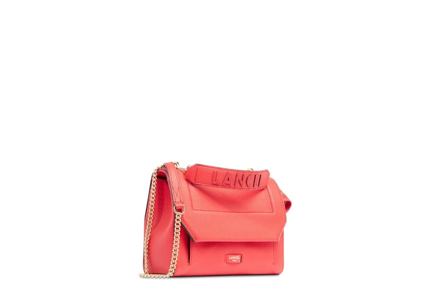 Lancel A09222 - CUIR DE VACHETTE - ROUG lancel-ninon-sac rabat m Sac business