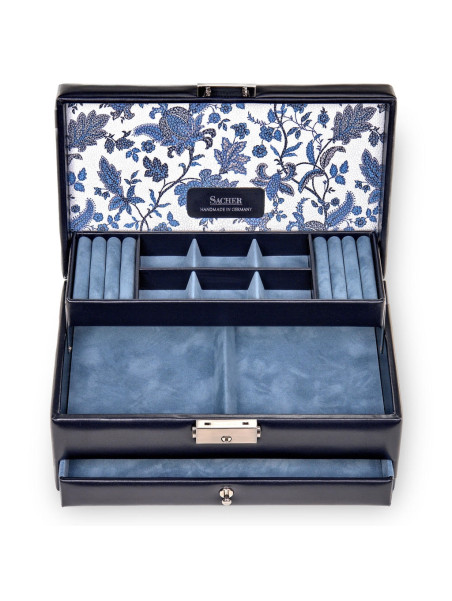 sacher 34.501 - POLYURÉTHANE - NAVY coffret bijoux helen Coffrets à bijoux