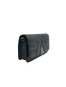 Lancaster 531-034 - CUIR DE VACHETTE - NOI sac trotteur a rabat l.a alfa sacs-a-mains