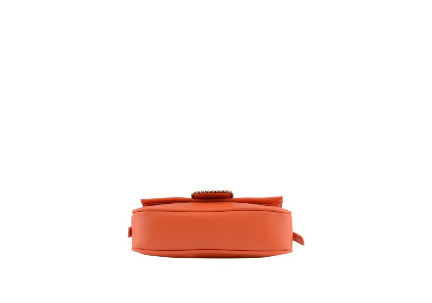 MIA &  JOY MJ2058 - POLYURÉTHANE - ORANGE sac porté épaule à rabat Sac business