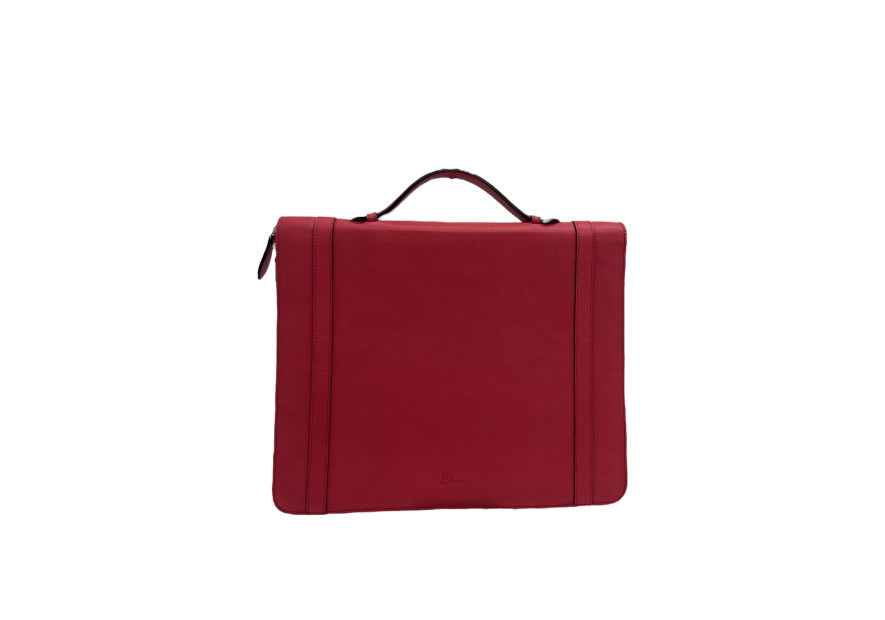 Patrick Blanc BU1803 - CUIR DE VACHETTE - ROUG noelie conferencier Sac business