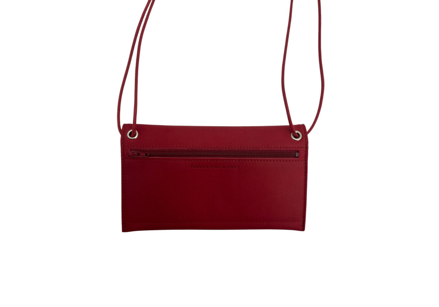 Les Ateliers Foures B98 - CUIR DE VACHETTE - COQUELI les ateliers foures-baroudeuse-pochette nomade tel Sac business